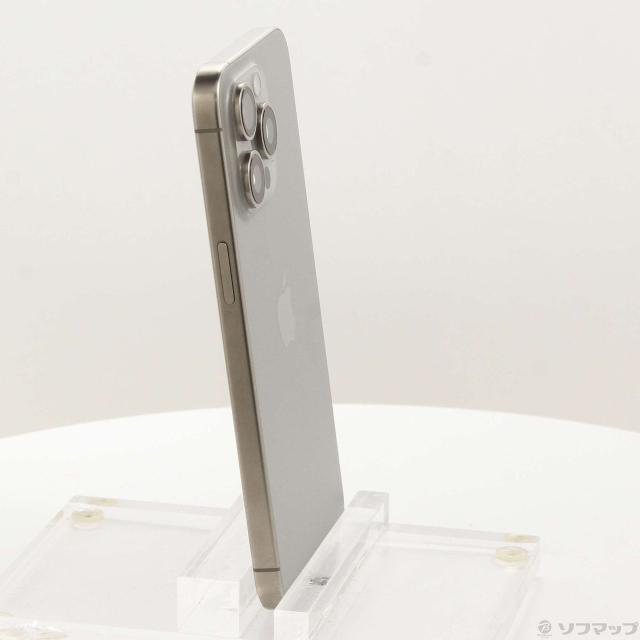 (中古)Apple iPhone15 Pro Max 256GB ナチュラルチタニウム MU6R3J/A SIMフリー(377-ud)
