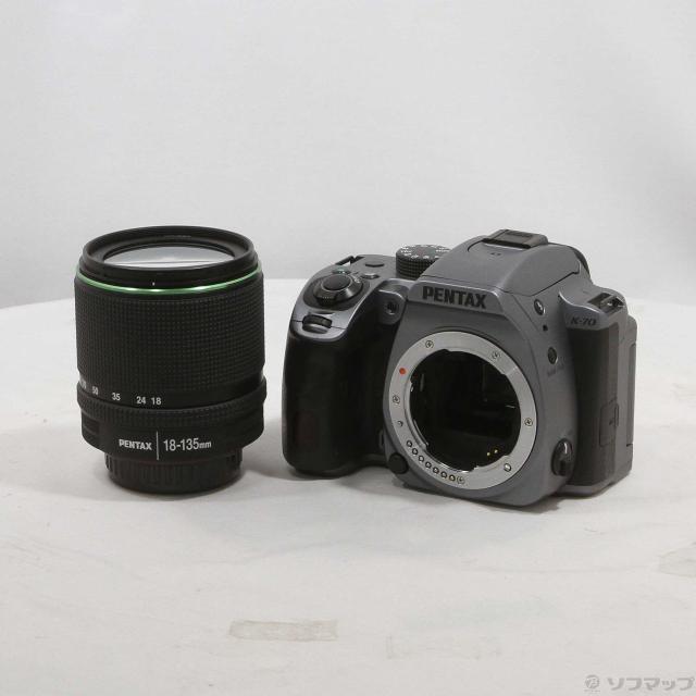 中古)PENTAX K-70 (シルキーシルバー) 18-135WR レンズキット (2424万