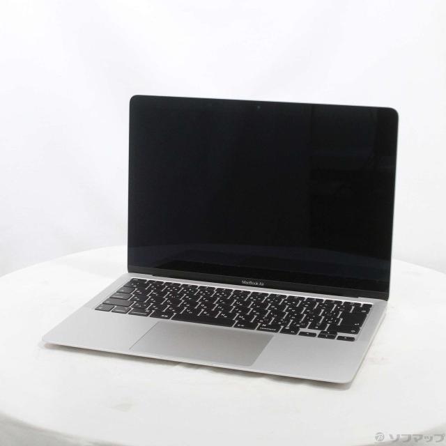 (中古)Apple MacBook Air 13.3-inch Late-2020 MGN93J/A Apple M1 8コアCPU_7コアGPU 8GB SSD256GB シルバー (15.3 Sequoia)(258-ud)