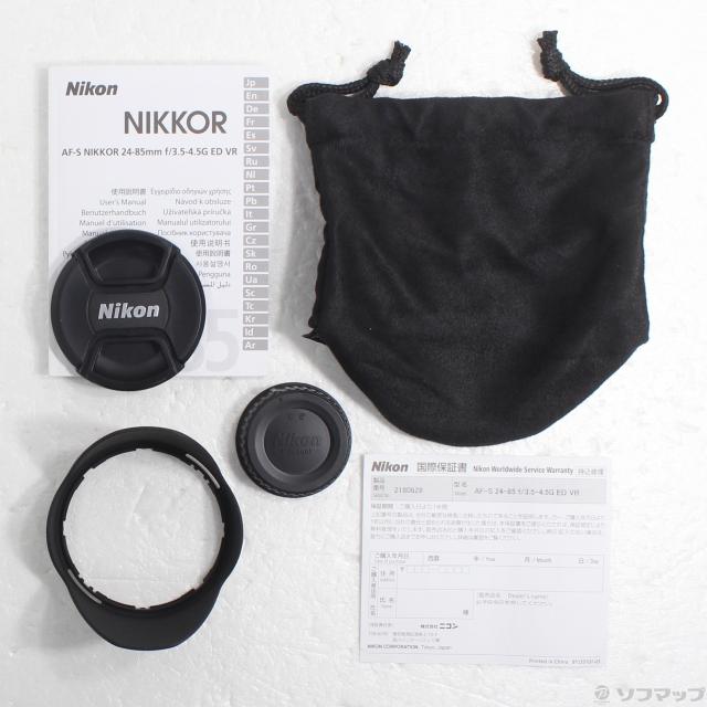 (中古)Nikon (展示品) Nikon AF-S NIKKOR 24-85mm F3.5-4.5G ED VR(348-ud)_4