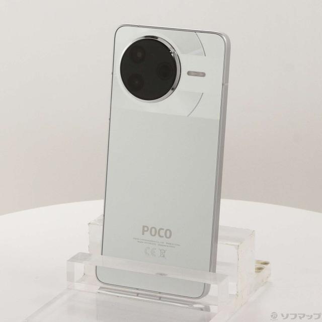 中古)XIAOMI POCO F7 Pro 256GB シルバー MZB0JVMJP SIMフリー(262-ud 