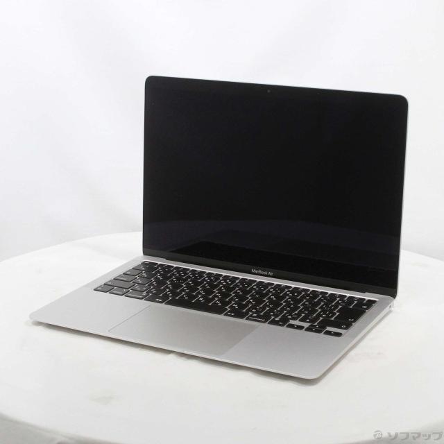 (中古)Apple MacBook Air 13.3-inch Late-2020 MGN93J/A Apple M1 8コアCPU_7コアGPU 8GB SSD256GB シルバー (15.3 Sequoia)(196-ud)