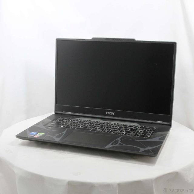 (中古)MSI (展示品) Cyborg 17 B2RW Cyborg-17-B2RWEKG-6655JP オデッセイグレイ ＆ スケルトン(344-ud)