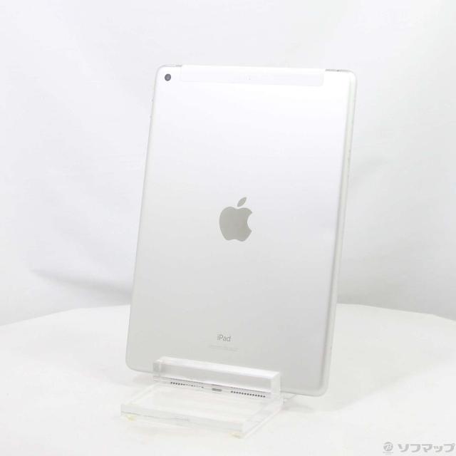 (中古)Apple iPad 第7世代 32GB シルバー NW6C2J/A auロック解除SIMフリー(258-ud)