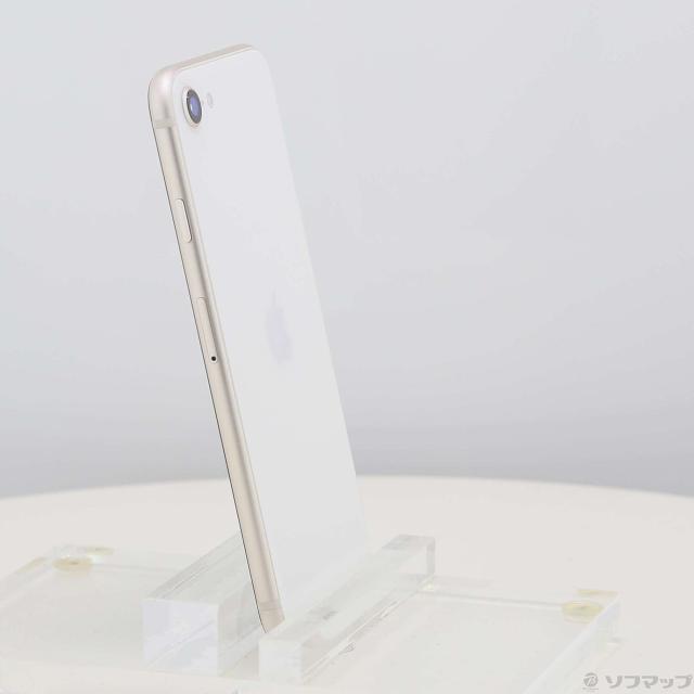 (中古)Apple iPhone SE 第3世代 128GB スターライト MMYG3J/A SIMフリー(305-ud)