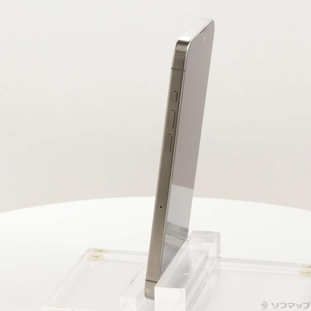 (中古)Apple iPhone15 Pro Max 256GB ナチュラルチタニウム MU6R3J/A SIMフリー(377-ud)