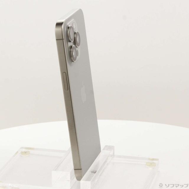(中古)Apple iPhone15 Pro Max 256GB ナチュラルチタニウム MU6R3J/A SIMフリー(377-ud)