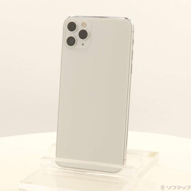 中古)Apple iPhone11 Pro Max 512GB シルバー MWHP2J/A SoftBank(276 