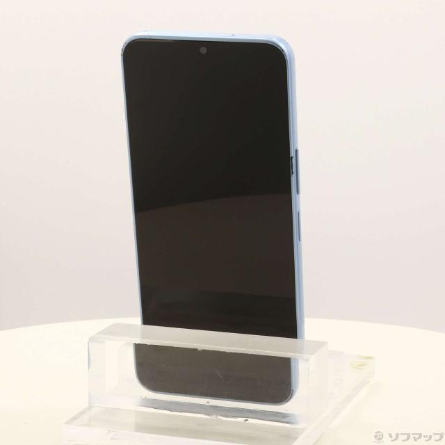 中古)ワイモバイル Libero 5G IV 128GB ブルー ZESCD1 Y!mobile SIM