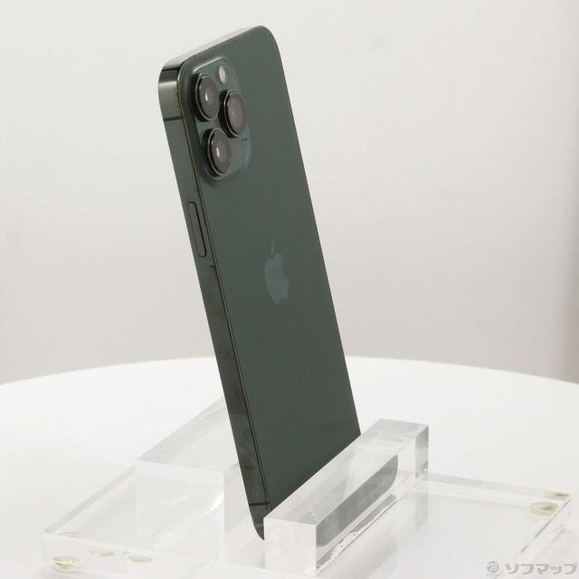 (中古)Apple iPhone13 Pro Max 128GB アルパイングリーン MNCU3J/A SIMフリー(262-ud)_3