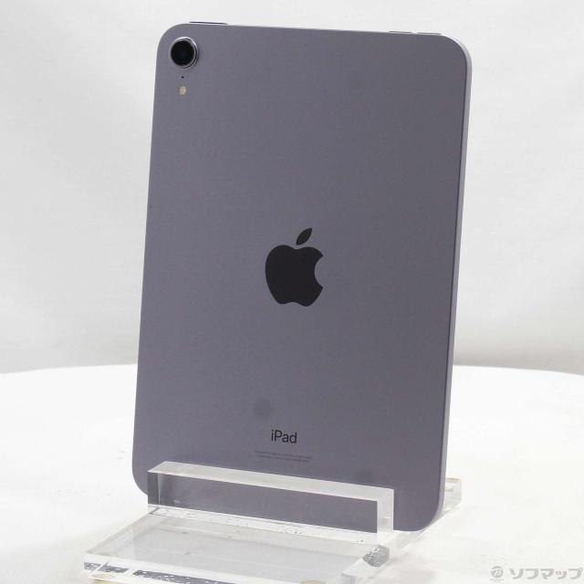 中古)Apple iPad mini 第6世代 256GB パープル MK7X3J/A Wi-Fi(352-ud