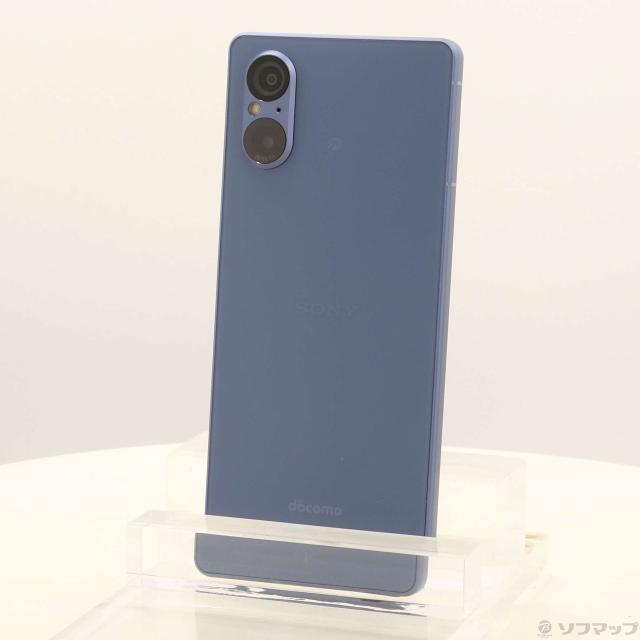 中古)SONY Xperia 5 V 128GB ブルー SO-53D docomo SIMフリー(198-ud