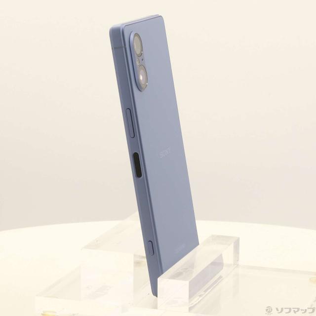 中古)SONY Xperia 5 V 128GB ブルー SO-53D docomo SIMフリー(198-ud