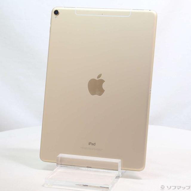 (中古)Apple iPad Pro 10.5インチ 64GB ゴールド MQF12J/A auロック解除SIMフリー(262-ud)