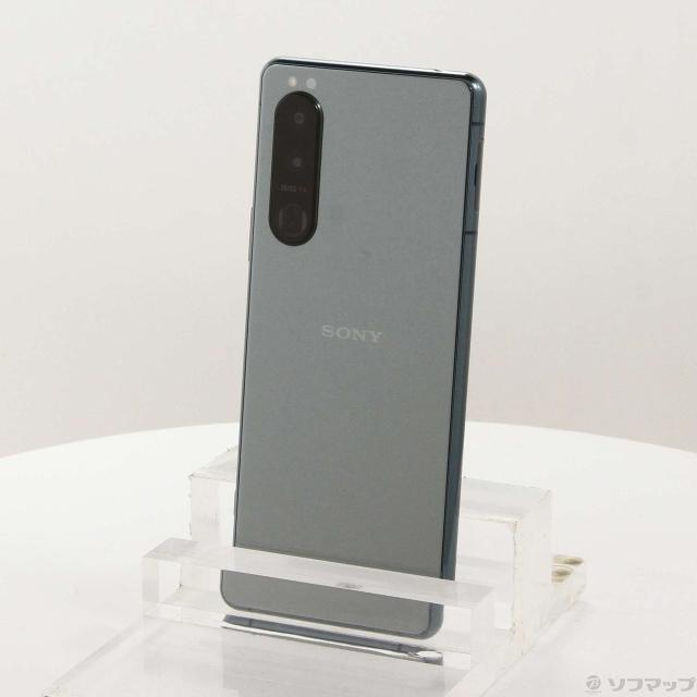 (中古)SONY Xperia 5 III 128GB グリーン SOG05 au SIMフリー(348-ud)