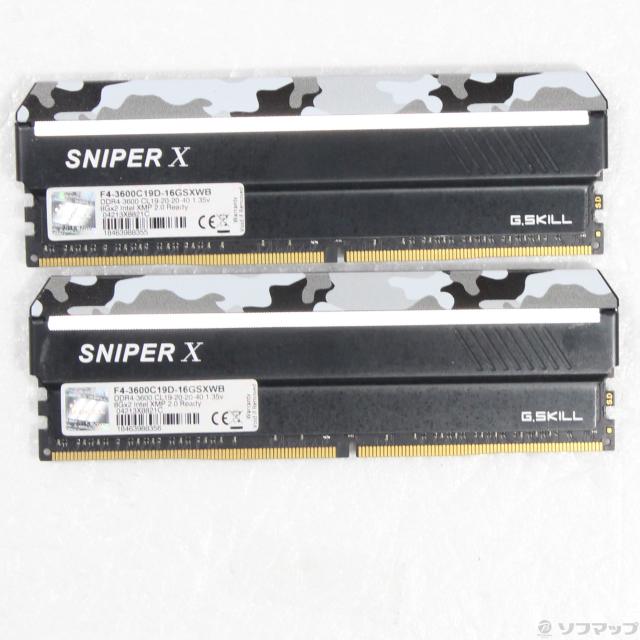 (中古)GSKILL F4-3600C19D-16GSXWB(262-ud)