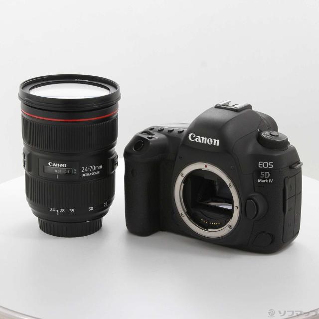 (中古)Canon EOS 5D MarkIV EF24-70L II USM レンズキット(262-ud)