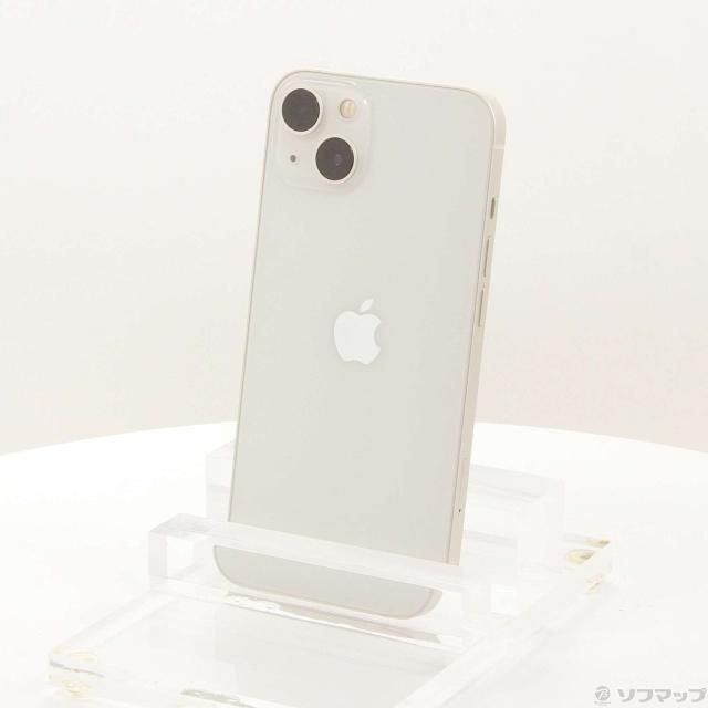 (中古)Apple iPhone13 128GB スターライト MLND3J/A SIMフリー(269-ud)