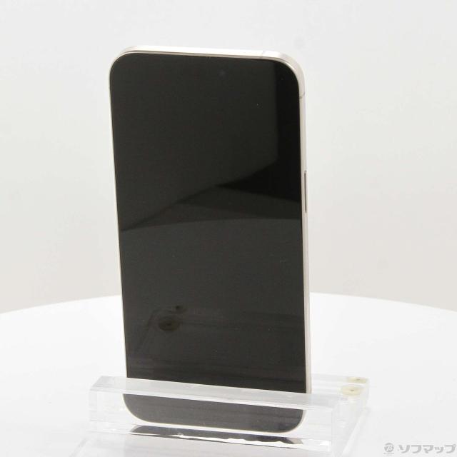 (中古)Apple iPhone15 Pro Max 256GB ナチュラルチタニウム MU6R3J/A SIMフリー(377-ud)