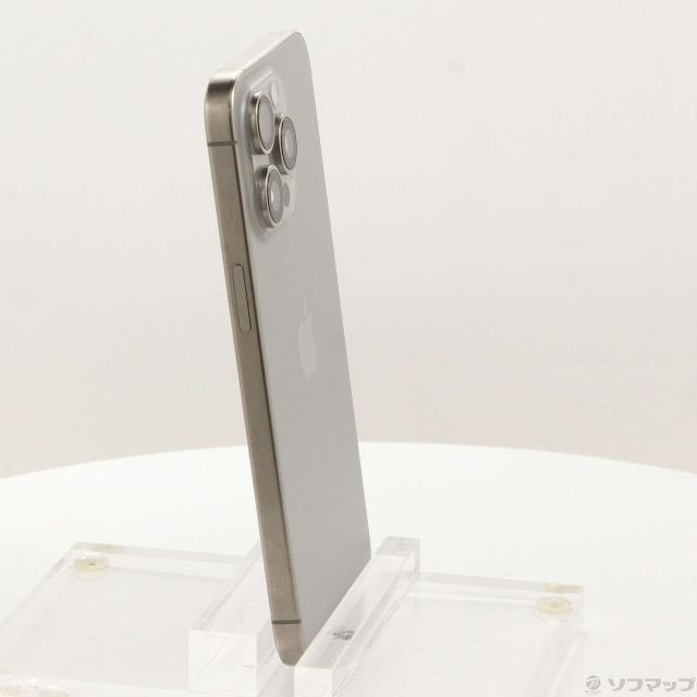 (中古)Apple iPhone15 Pro Max 256GB ナチュラルチタニウム MU6R3J/A SIMフリー(377-ud)