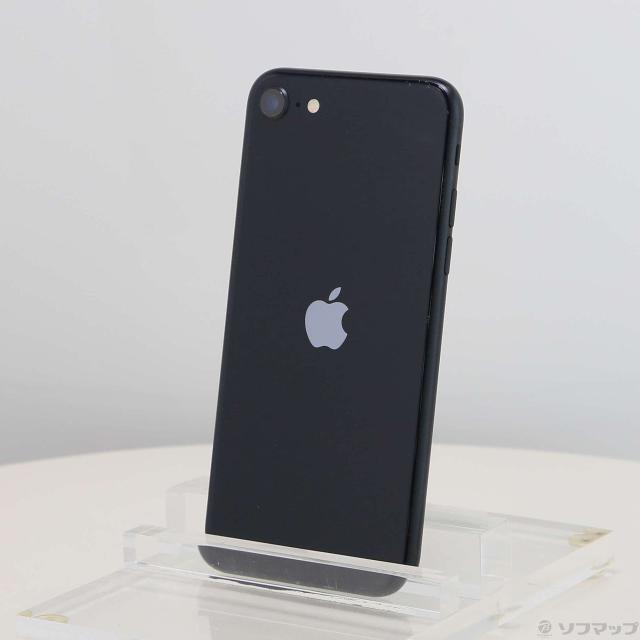 中古)Apple iPhone SE 第3世代 128GB ミッドナイト MMYF3J/A SIMフリー 