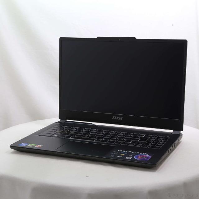 (中古)MSI (展示品) Cyborg 15 A12V Cyborg-15-A12UC-3050JP ブラック＆スケルトン(196-ud)