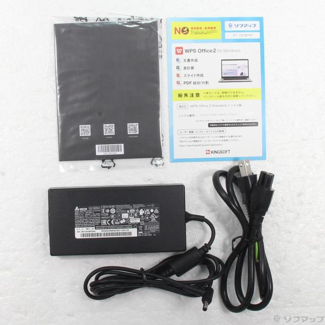 (中古)MSI (展示品) Cyborg 15 A12V Cyborg-15-A12UC-3050JP ブラック＆スケルトン(196-ud)_4