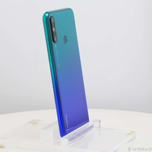 (中古)HUAWEI P40 lite E 64GB オーロラブルー ART-L29N SIMフリー(269-ud)_3