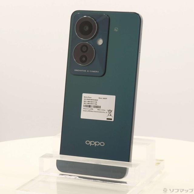 【超美品】OPPO Reno11 A ダークグリーン　128GM スマートフォン・携帯電話 OPPO Reno11 A 128GB ダークグーリーン