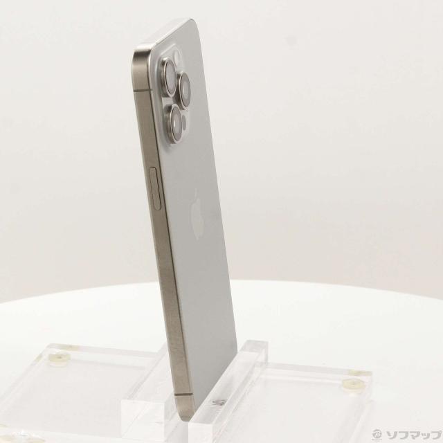 (中古)Apple iPhone15 Pro Max 256GB ナチュラルチタニウム MU6R3J/A SIMフリー(377-ud)