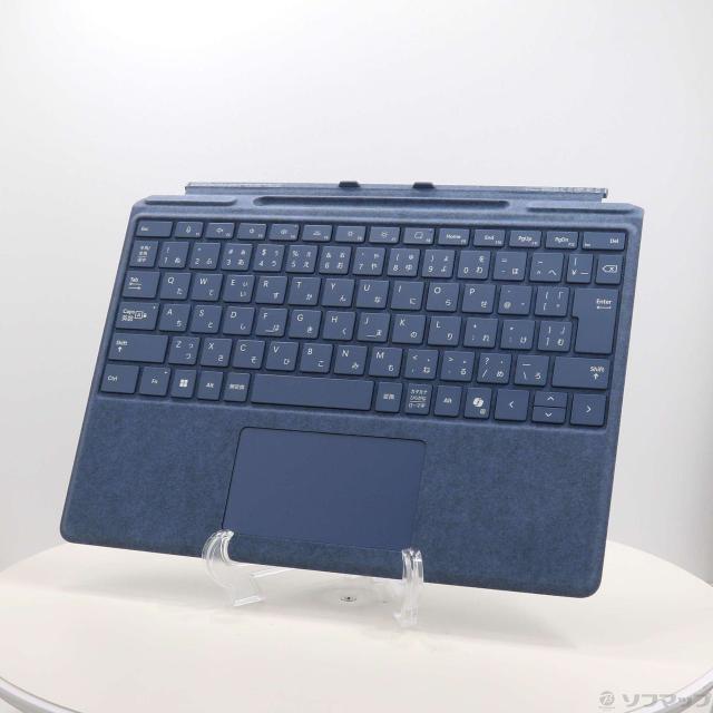 (中古)Microsoft Surface Pro 13インチ キーボード (ペン収納付き/スリムペン別売り) サファイア 8XA-00233(258-ud)