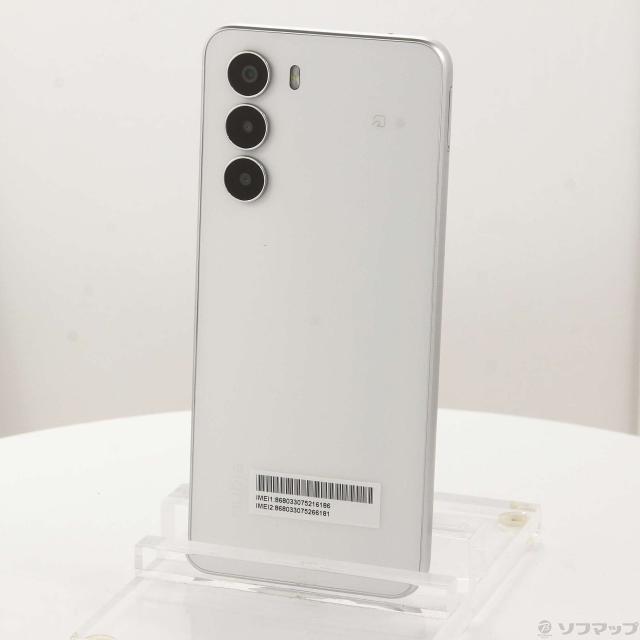 中古)ZTE nubia S 5G 128GB ホワイト A403ZT Y!mobile SIMフリー(269 