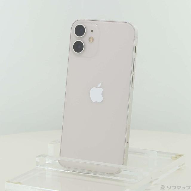 (中古)Apple iPhone12 mini 256GB ホワイト MGDT3J/A SIMフリー(258-ud)