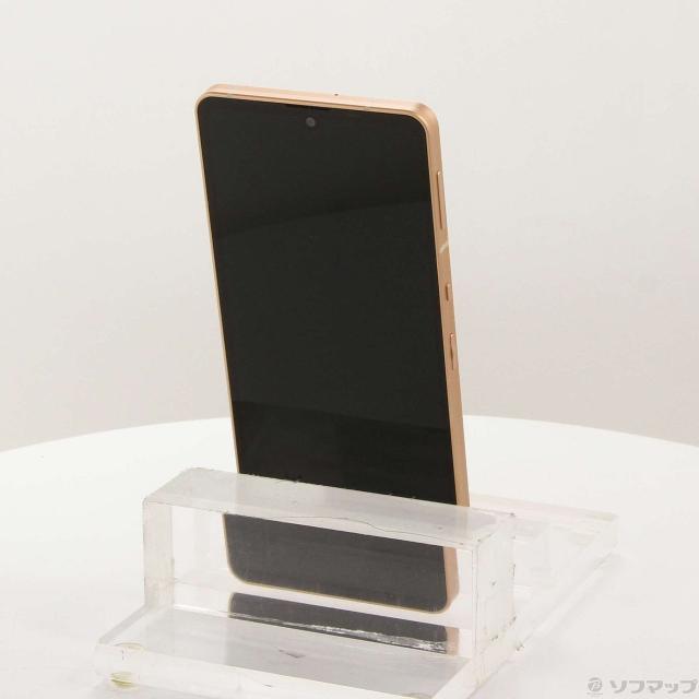 (中古)SHARP AQUOS sense6 64GB ライトカッパー SHG05 au SIMフリー(349-ud)_2