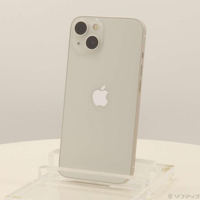 (中古)Apple iPhone13 128GB スターライト MLND3J/A SIMフリー(305-ud)
