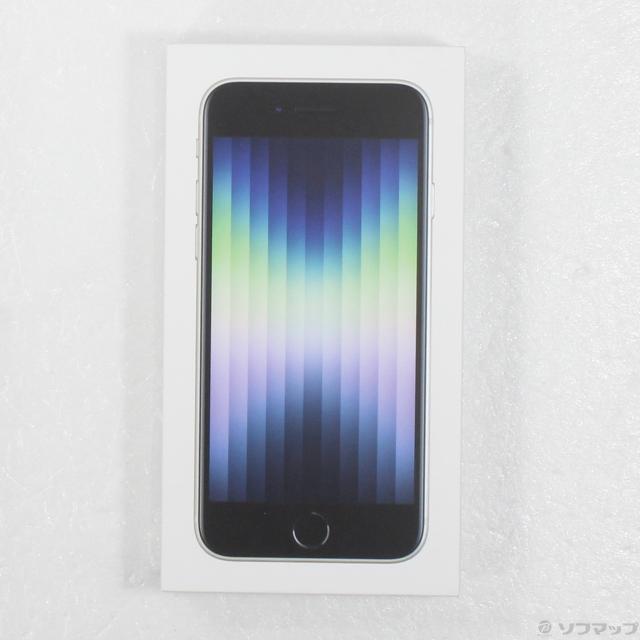 中古)Apple iPhone SE 第3世代 64GB スターライト MMYD3J/A SIMフリー