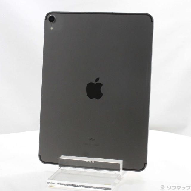(中古)Apple iPad Pro 11インチ 256GB スペースグレイ MU102J/A SIMフリー(371-ud)