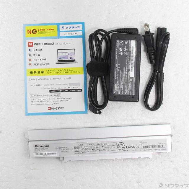 (中古)Panasonic Lets note SV8 CF-SV8RDAVS しろがね色(305-ud)