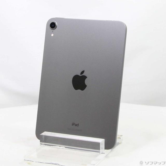 中古)Apple iPad mini 第6世代 64GB スペースグレイ MK7M3J/A Wi-Fi 