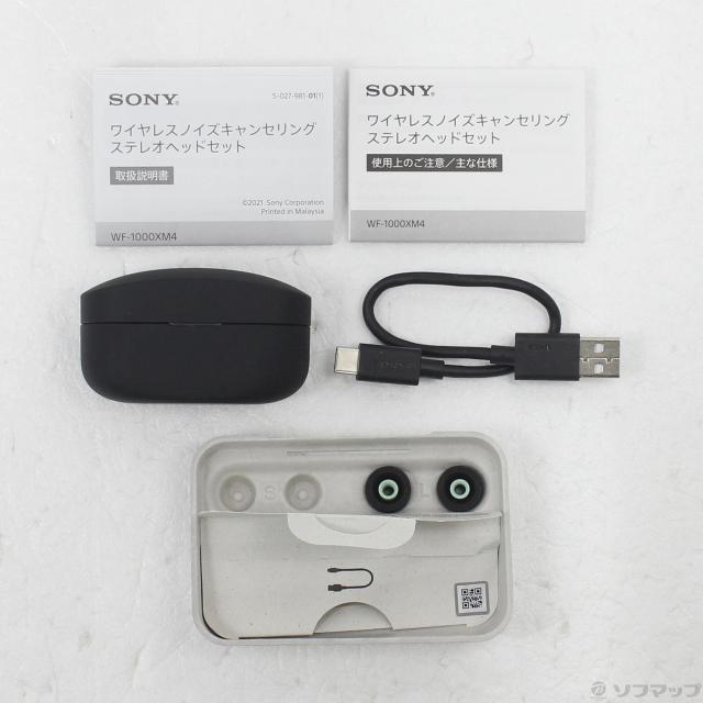 (中古)SONY WF-1000XM4 B ブラック(262-ud)_4