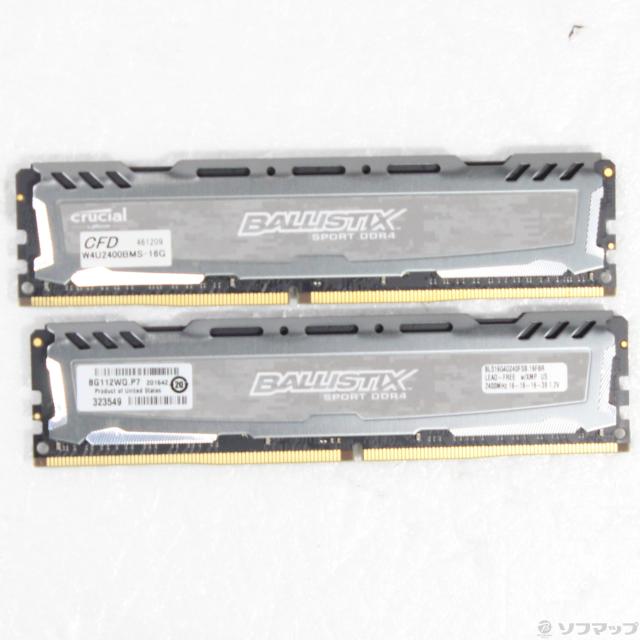 (中古)288P PC4-19200 DDR4-2400 32GB 16GB×2枚組(377-ud)