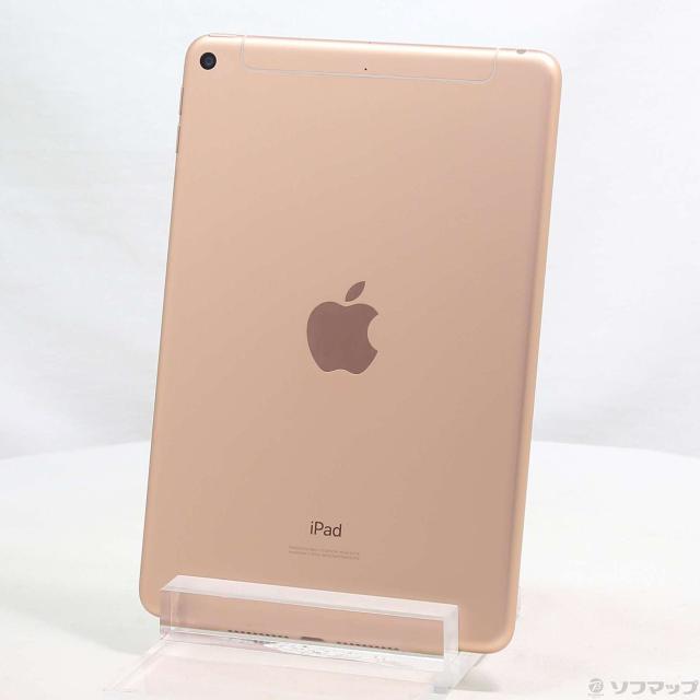 (中古)Apple iPad mini 第5世代 64GB ゴールド MUX72J/A auロック解除SIMフリー(377-ud)