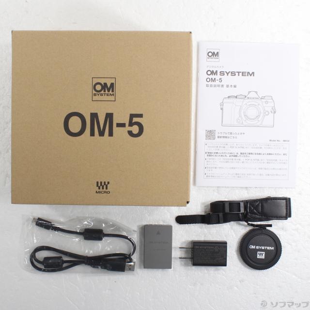 中古)OM SYSTEM OM-5 ボディ ブラック(344-ud) 【公式通販】