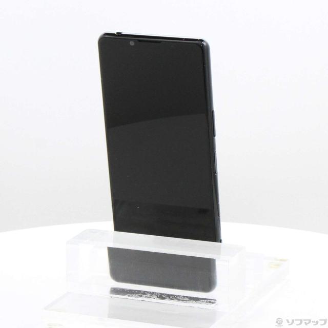(中古)SONY Xperia 5 III 256GB ブラック XQ-BQ42-B2JPCX0 SIMフリー(349-ud)_2