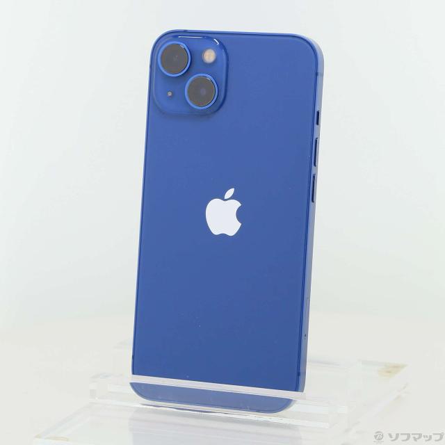 iPhone13 256ギガ　ブルー　中古　箱あり 中古)Apple iPhone13 256GB ブルー MLNM3J/A SIMフリー(377-ud) 【公式