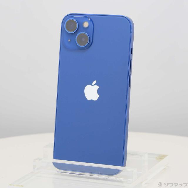 中古)Apple iPhone13 128GB ブルー MLNG3J/A SIMフリー(258-ud) 【公式