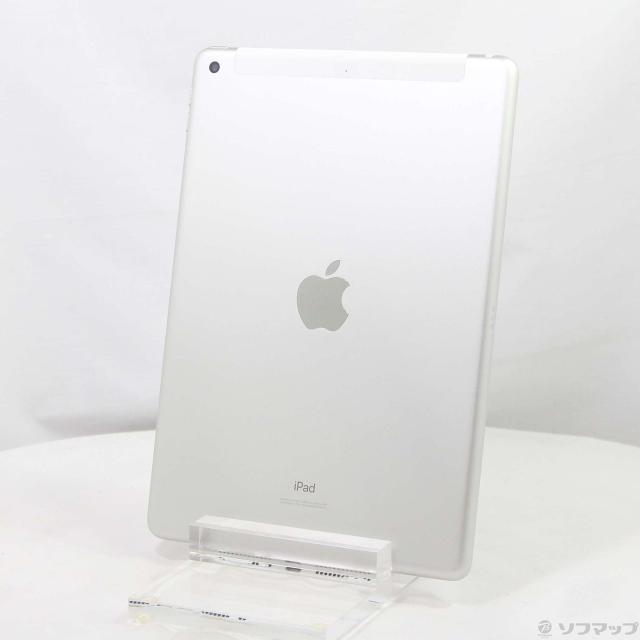 (中古)Apple iPad 第7世代 32GB シルバー MW6C2J/A auロック解除SIMフリー(305-ud)