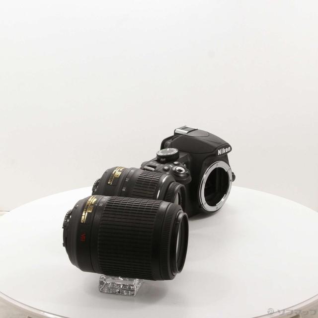 中古)Nikon Nikon D3100 18-55/55-200mm Wズームキット(1420万画素
