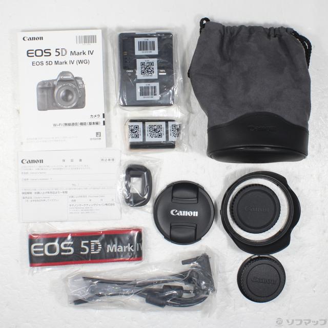 (中古)Canon (展示品) EOS 5D MarkIV EF24-105L IS II USM レンズキット (3040万画素)(262-ud)_5