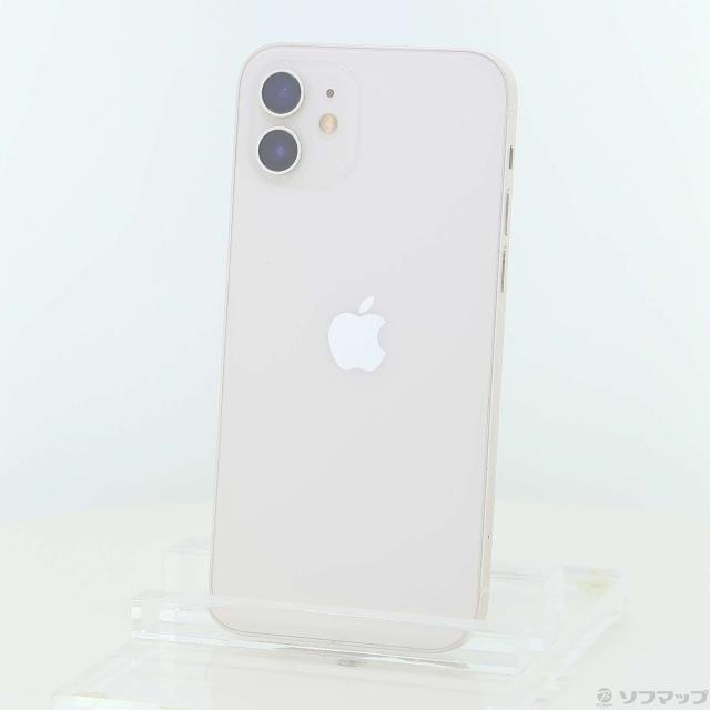 (中古)Apple iPhone12 64GB ホワイト MGHP3J/A SIMフリー(349-ud)
